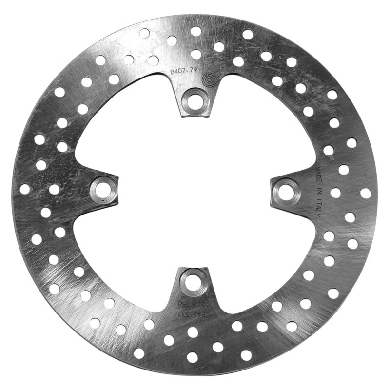 Kawasaki ZXR Brake Rotor (1) - Rear - Brembo OE Powersports - Slotted - `91-`02